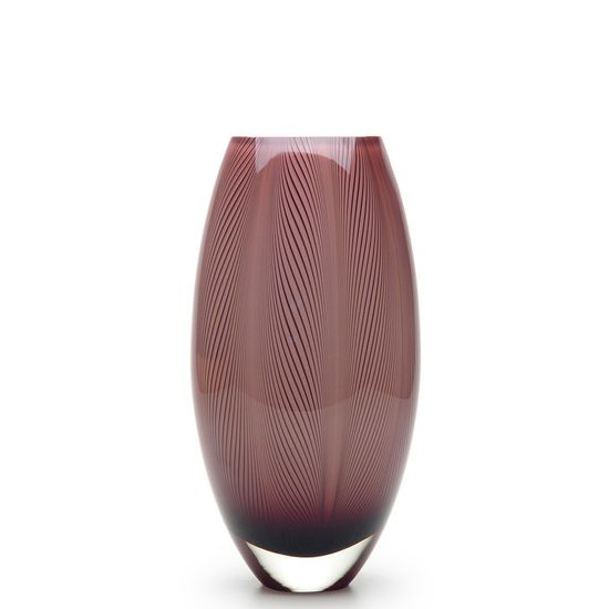 Vaso 54 MS Fenício Roxo Murano Cristais Cadoro
