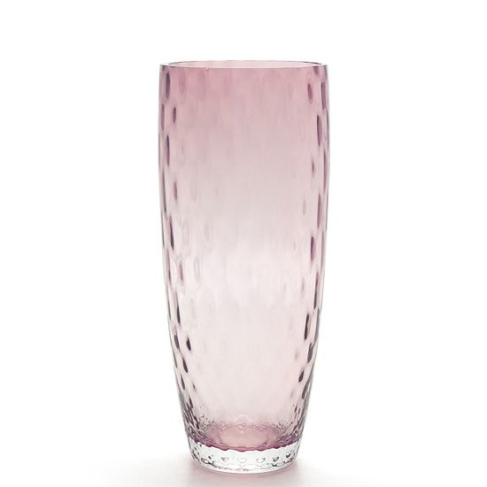 Vaso AD3 Baloton Roxo Murano Cristais Cadoro