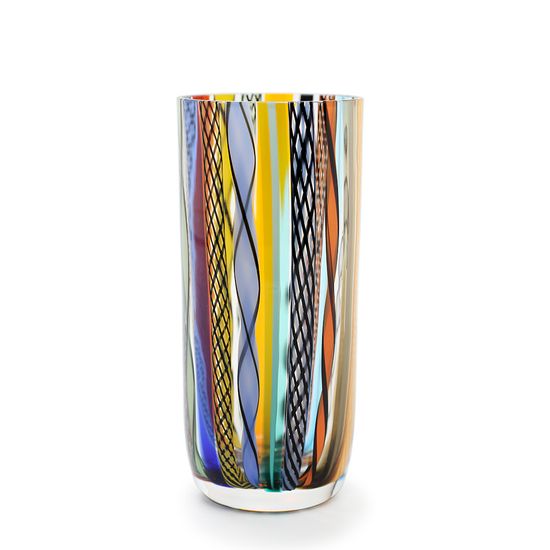 Copo Longo 300 ml Hippie Murano Cristais Cadoro - Copo Longo Hippie Murano Cristais Cadoro